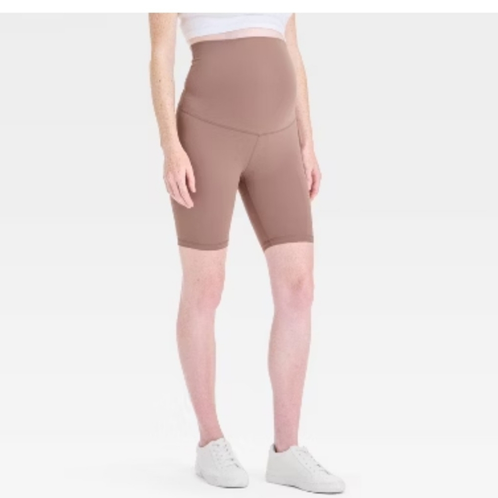 New With Tags Women's Maternity Shorts in Brown Final Price